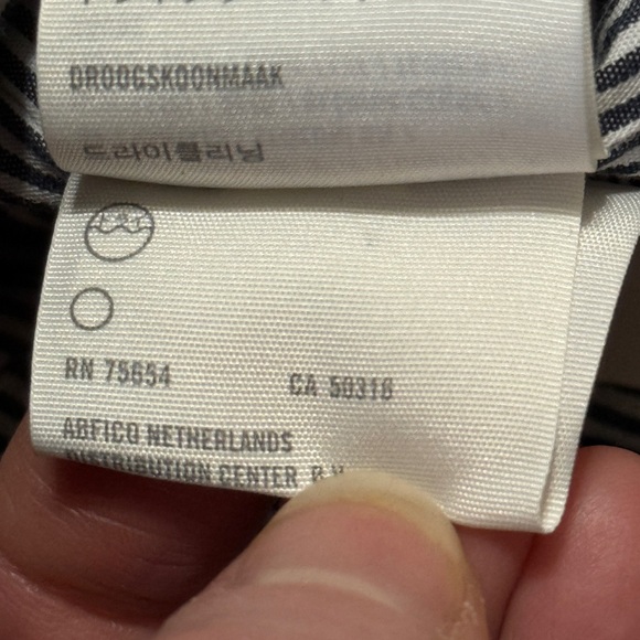 Auth Vintage Abercrombie wool uniform jacket varsity blazer collegiate navy S - Picture 8 of 8